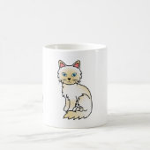 Cream Point Birman / Ragdoll Cat Kaffeetasse (Mittel)