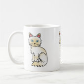Cream Point Birman / Ragdoll Cat Kaffeetasse (Links)
