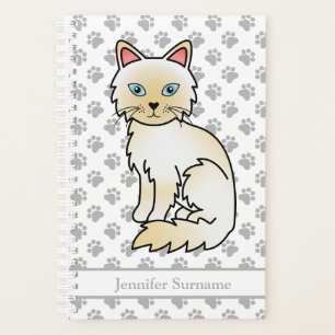 Cream Point Birman / Ragdoll Katze und Pfoten & Te Planer