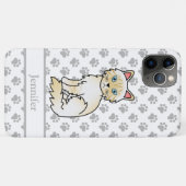 Cream Point Tabby Birman / Ragdoll Niedlich Cat & Case-Mate iPhone Hülle (Rückseite (Horizontal))