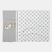 Cream Point Tabby Birman / Ragdoll Niedlich Cat &  Geschirrtuch (Horizontal)