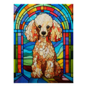 Cream Poodle Poster (Vorderseite)