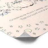 Cream Pumpkin Wie viele Candies Baby Duschgame Poster (Ecke)