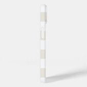 Cream Retro Karo Case-Mate iPhone Hülle (Rückseite / Rechts)