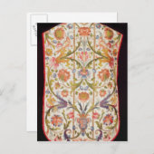 Cream Satin chasuble, Neapel, Ende des 17. Jahrhun Postkarte (Vorne/Hinten)