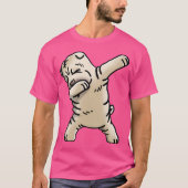 Cream Shar Pei Dabbing Funny Dog Dab Dance T-Shirt (Vorderseite)