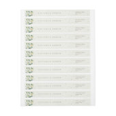 Cream Snowberry+Eucalyptus Wedding Skinny (Bogen)