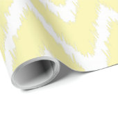 Cream Southern Hütte Chevrons Wrapping Paper Geschenkpapier (Rolleneckpunkt)