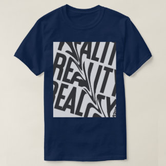 Cream Street Print Halbärmel Rayon-Shirt ; T-Shirt