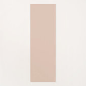 Cream Tan couleur tendance 2025 Yogamatte (Vorderseite)