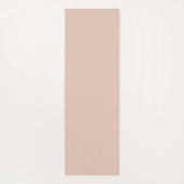 Cream Tan couleur tendance 2025 Yogamatte (Rückseite)