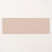 Cream Tan couleur tendance 2025 Yogamatte (Vorderseite (Horizontal))
