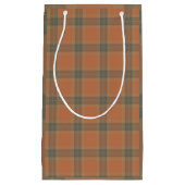 Cream Tartan Geschenktasche Kleine Geschenktüte (Vorderseite)