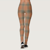 Cream Tartan Leggings (Rückseite)