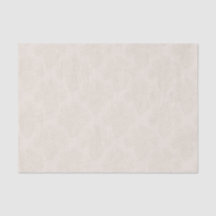 Cream Tissue Gift Wrap Solid Color