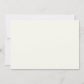 Cream Twins Little Pumpkins Baby Dusche Einladung (Rückseite)