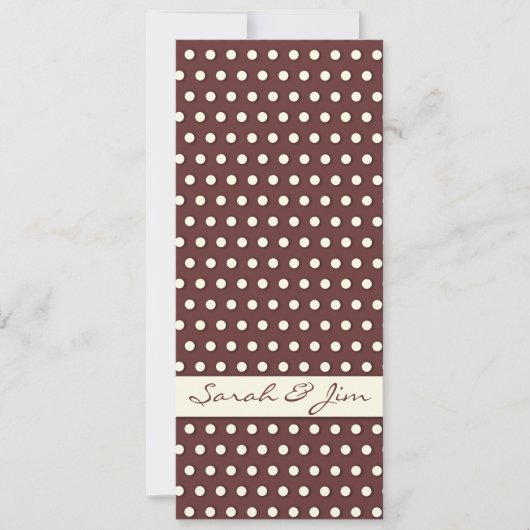 Cream White Ivory Polka Dot Pattern (Vorderseite)