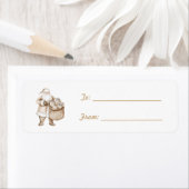 Cream White Santa Weihnachten   (Insitu)