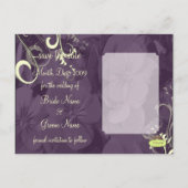 CREAM WIRBEL SAVE THE DATE, Foto Ankündigungspostkarte (Rückseite)