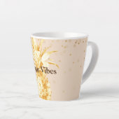 Cream Yellow Gold Ananas Milchtasse (Rechte Ecke)