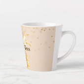 Cream Yellow Gold Ananas Milchtasse (Rechts)