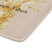Cream Yellow Gold Ananas Schneidebrett (Ecke)