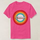 Creamername Shirt Vintag Creamer Circle (Design vorne)
