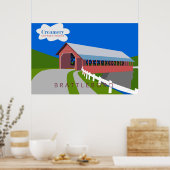 Creamery Covered Bridge Poster (Küche)