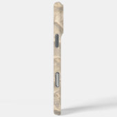 Creamischer abstrakter Sand unter Wasser Case-Mate iPhone Hülle (Rückseite / Rechts)