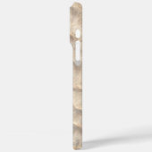 Creamischer abstrakter Sand unter Wasser Case-Mate iPhone Hülle (Rückseite / Links)
