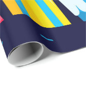 Creamy Birthday Cake Wrapping Paper Geschenkpapier (Rolleneckpunkt)