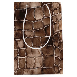 Creamy Brown Chocolate Candy Birthday Mittlere Geschenktüte