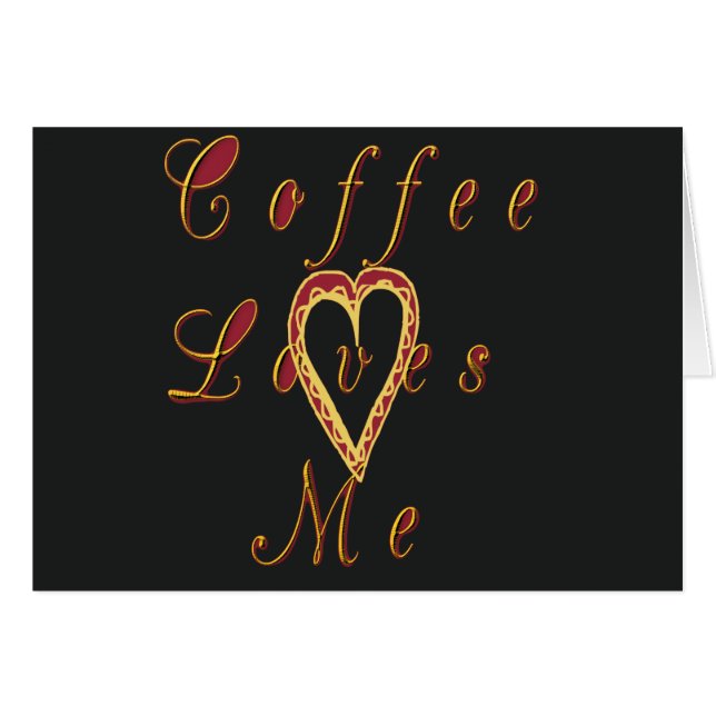 Creamy Coffee Lovers Design (Vorderseite (Horizontal))