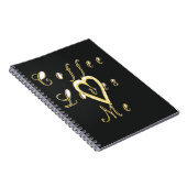 Creamy Coffee Lovers Design Notizblock (Rechte Seite)