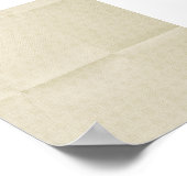 Creamy Created Leinwand Hintergrund Poster (Ecke)