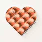 Creamy Dessert individualisierbares Notebook Notizblock (Rückseite)