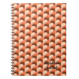 Creamy Dessert individualisierbares Notebook Notizblock