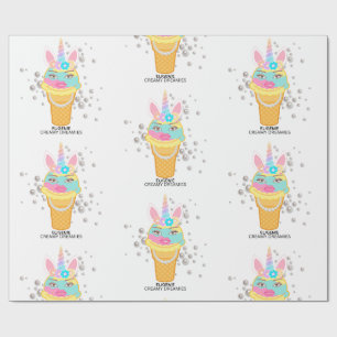 Creamy Dreamies Geburtstag Geschenkpapier