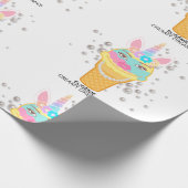 Creamy Dreamies Geburtstag Geschenkpapier (Ecke)