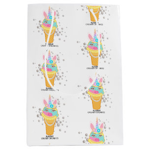 Creamy Dreamies Geburtstagspapier Mittlere Geschenktüte