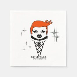 Creamy Dreamies Goth Gail Trinkservietten Serviette