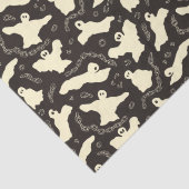 Creamy Ghosts - Halloween-Muster. Seidenpapier (Detail)