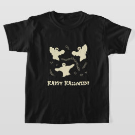 Creamy Ghosts - Happy Halloween! T-Shirt