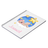Creamy Girl Cub Journal-Notebook Notizblock (Linke Seite)