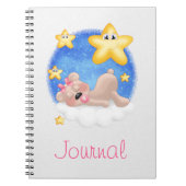 Creamy Girl Cub Journal-Notebook Notizblock (Vorderseite)