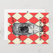 Creamy Goodness Postkarte (Vorne/Hinten)