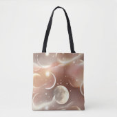 Creamy Ivory Peach Moon Soft Glow Tasche (Vorderseite)