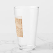 Creamy-Marmortextur Glas (Links)