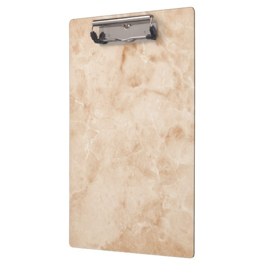Creamy-Marmortextur Klemmbrett (Links)