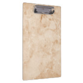 Creamy-Marmortextur Klemmbrett (Rechts)